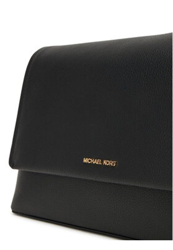 MICHAEL Michael Kors Torebka Nessa 30T5G8ZM3L Czarny. Kolor: czarny. Materiał: skórzane
