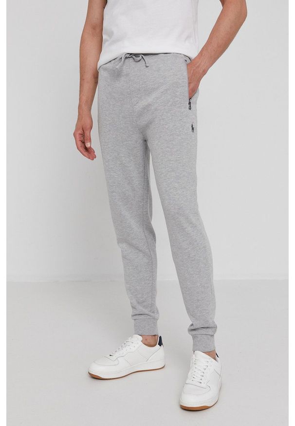 Polo Ralph Lauren - Spodnie. Okazja: na co dzień. Kolor: szary. Styl: casual