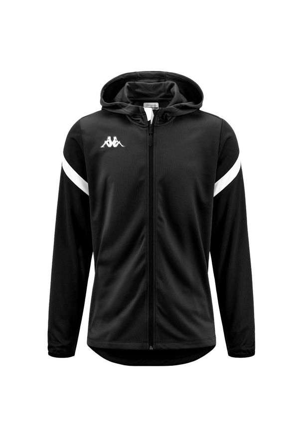 Dziecięca bluza z kapturem zapinana na zamek Kappa Dolve. Typ kołnierza: kaptur. Kolor: wielokolorowy, biały, czarny