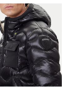 Blauer Kurtka przejściowa 25WBLUC02080 Czarny Regular Fit. Kolor: czarny. Materiał: syntetyk #2