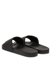 Calvin Klein Klapki Pool Slide W/ Ck Square HM0HM01754 Czarny. Kolor: czarny. Materiał: skóra #4