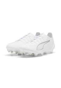 Puma - Buty piłkarskie unisex PUMA ULTRA 5 ULTIMATE FG. Kolor: biały. Sport: piłka nożna