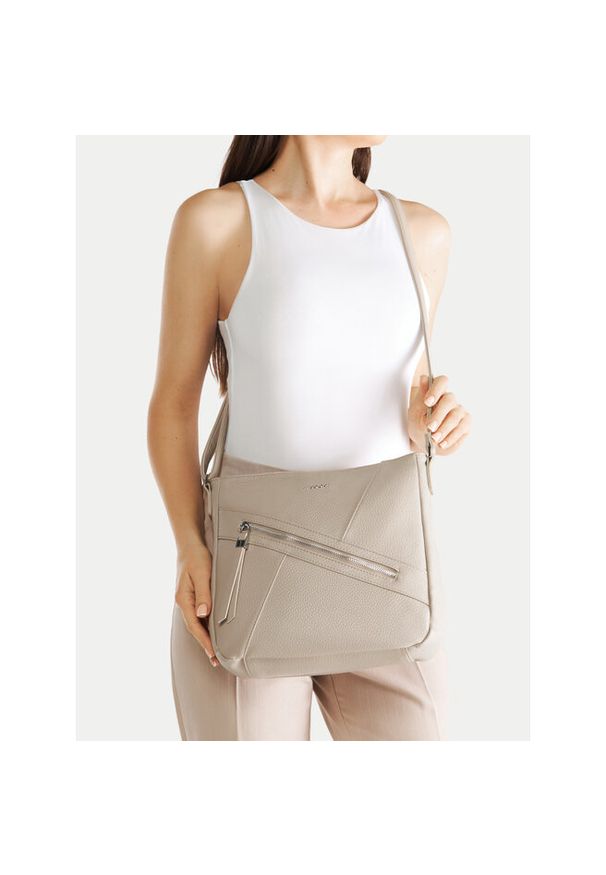 Torebka Lasocki. Kolor: beżowy