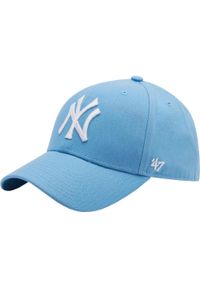 47 Brand - Czapka z daszkiem - New York Yankees Czapka regulowana. Kolor: niebieski. Styl: sportowy #1