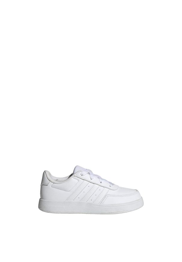Adidas - Breaknet Lifestyle Court Lace Shoes. Okazja: na co dzień. Kolor: szary, biały, wielokolorowy. Materiał: materiał. Sport: tenis