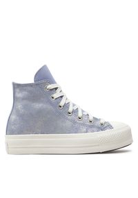 Trampki Converse. Kolor: fioletowy. Obcas: na platformie #1