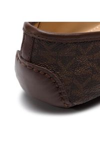 MICHAEL Michael Kors Baleriny Lillie Moc 40R9LIFP3B Brązowy. Kolor: brązowy. Materiał: skóra