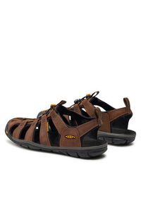 keen - Keen Sandały Clearwater Cnx Leather 1013106 Brązowy. Kolor: brązowy. Materiał: nubuk, skóra #5