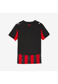 Koszulka piłkarska dla dzieci oficjalna Puma AC Milan 25/26 domowa. Materiał: materiał. Sport: piłka nożna