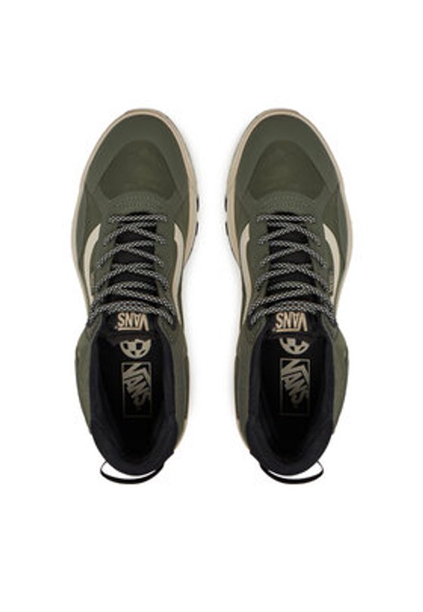 Vans Sneakersy MTE Crosspath Mid VN000CVV50K1 Zielony. Kolor: zielony. Materiał: materiał