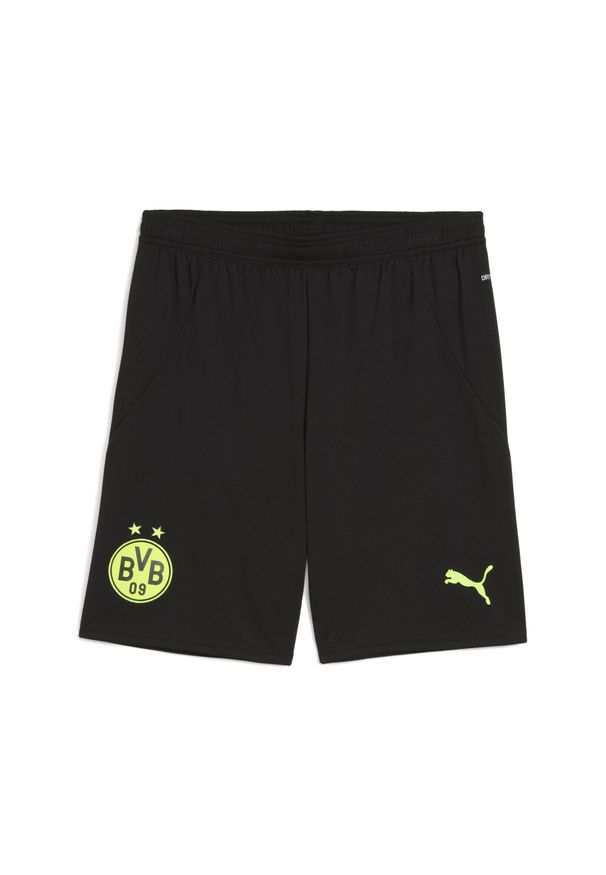 Puma - Męskie szorty Borussia Dortmund 24/25 PUMA Black White. Kolor: czarny, biały, wielokolorowy. Sport: piłka nożna