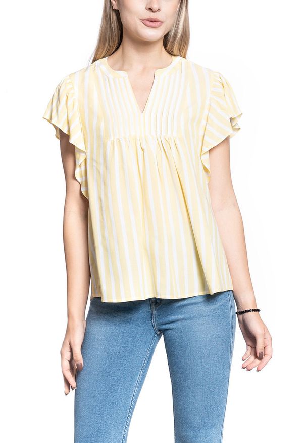 Mustang - BLUZKA DAMSKA MUSTANG Enza Stripe Blouse 1009468 11697