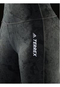 Adidas - adidas Legginsy Terrex HF3271 Szary Extra Slim Fit. Kolor: szary. Materiał: syntetyk #8