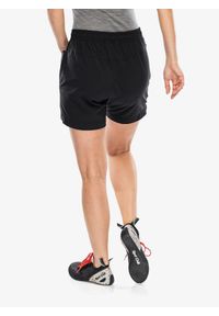 Spodenki wspinaczkowe damskie Mammut Massone Sport Shorts. Kolor: czarny. Długość: krótkie