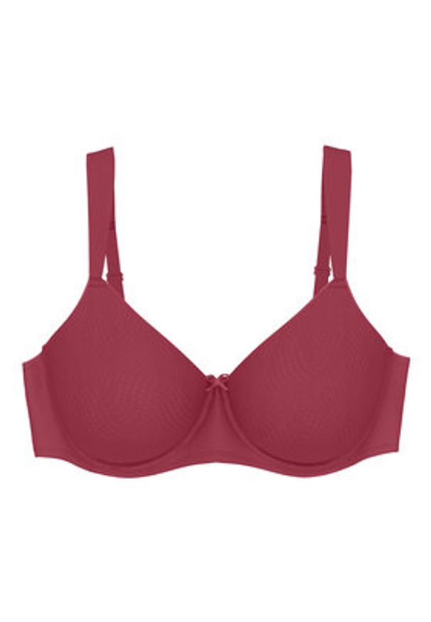 Triumph Biustonosz z fiszbiną Essential 10219713 Różowy. Kolor: różowy. Materiał: syntetyk