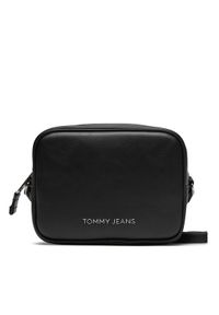 Tommy Jeans Torebka Tjw Ess Must Camera Bag AW0AW15828 Czarny. Kolor: czarny. Materiał: skórzane