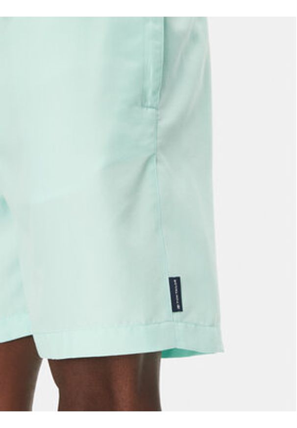 Tom Tailor Szorty kąpielowe 1045069 Zielony Regular Fit. Kolor: zielony. Materiał: syntetyk