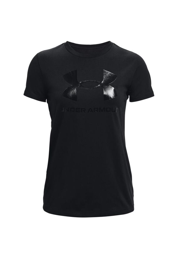 Koszulka fitness damska Under Armour Live Sportstyle Graphic Ssc. Kolor: czarny. Sport: fitness