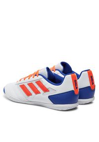 Adidas - adidas Buty do piłki nożnej Super Sala II Indoor IG8757 Biały. Kolor: biały. Materiał: skóra #4