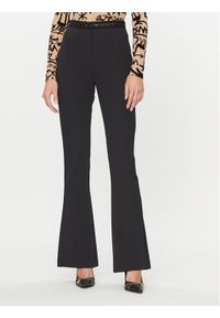 Spodnie materiałowe Versace Jeans Couture. Kolor: czarny. Materiał: materiał