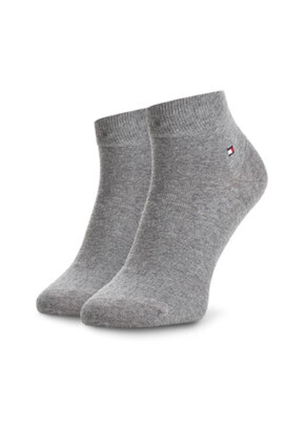 TOMMY HILFIGER - Tommy Hilfiger Skarpety krótkie 342025001 Szary. Kolor: szary. Materiał: bawełna