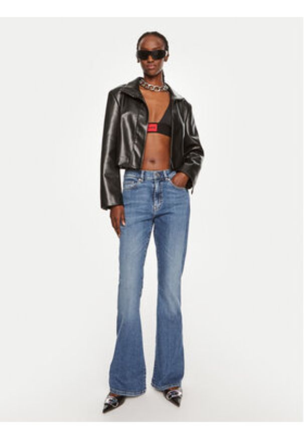 Hugo Jeansy Geflare 50522461 Niebieski Flare Fit. Kolor: niebieski