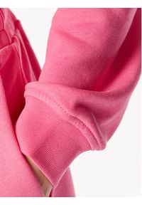 Love Moschino - LOVE MOSCHINO Bluza W646102M 4457 Różowy Cropped Fit. Kolor: różowy. Materiał: bawełna #5