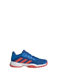 Adidas - Barricade Tennis Shoes. Kolor: niebieski, biały, wielokolorowy, czerwony. Materiał: materiał