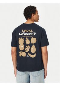 Quiksilver T-Shirt Fruits Tide EQYZT08296 Czarny Regular Fit. Kolor: czarny. Materiał: bawełna #1