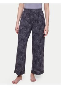 Triumph Spodnie piżamowe Aura Spotlight 10222614 Szary Relaxed Fit. Kolor: szary