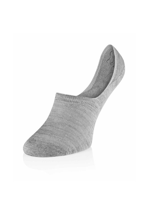 Skarpetki stopki unisex Brubeck Merino Wool. Kolor: szary. Materiał: poliamid, elastan. Sport: turystyka piesza