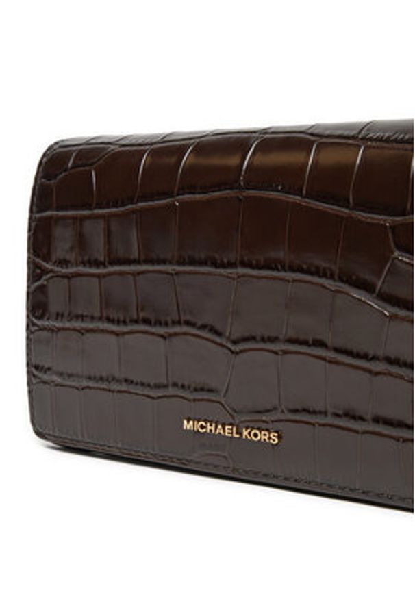 MICHAEL Michael Kors Torebka 32F4GJ6C8E Brązowy. Kolor: brązowy. Materiał: skórzane