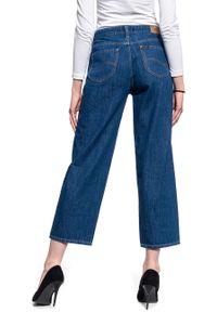 Lee - DAMSKIE SPODNIE JEANSOWE LEE Wide Leg RINSE L30SNA36 #5