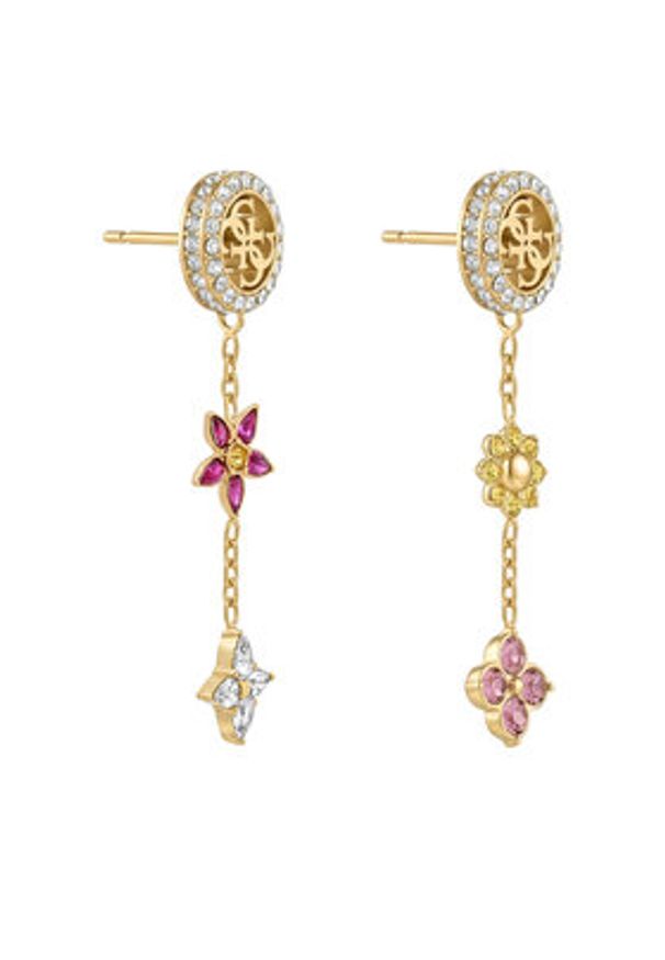 Guess Kolczyki JUBE06 036JW Złoty. Materiał: ze stali, ze stali nierdzewnej. Kolor: złoty