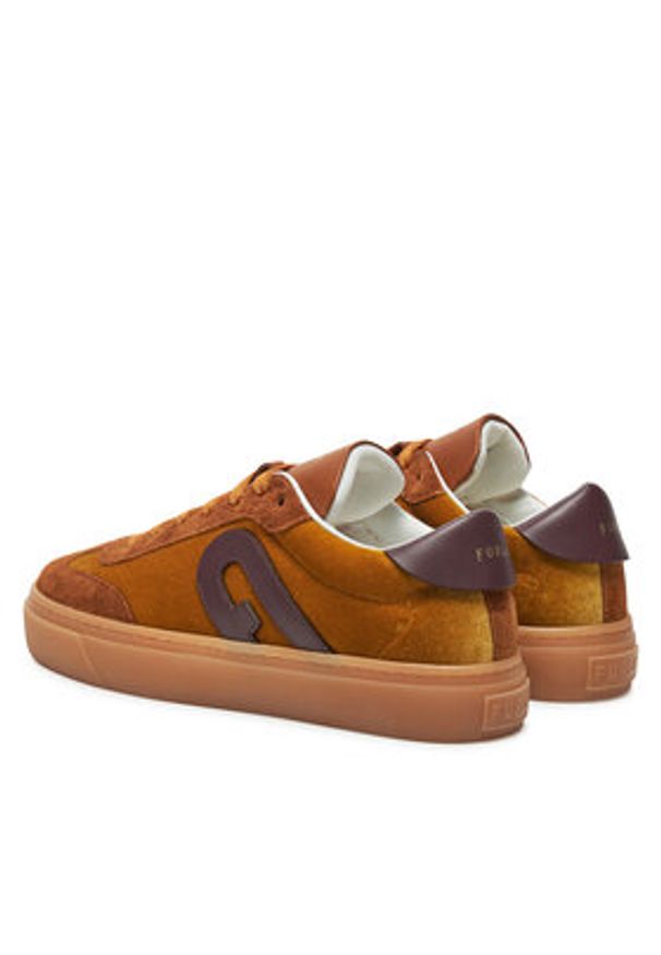 Furla Sneakersy YI82ENJ BX3523 3549S Brązowy. Kolor: brązowy. Materiał: zamsz, skóra