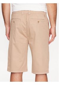 BOSS - Boss Spodnie materiałowe 50470813 Beżowy Slim Fit. Kolor: beżowy. Materiał: bawełna #7