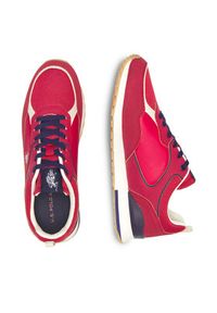 U.S. Polo Assn. Sneakersy TABRY007 Czerwony. Kolor: czerwony. Materiał: materiał