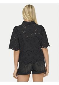 only - ONLY Koszula Valais 15351106 Czarny Regular Fit. Kolor: czarny. Materiał: bawełna #4