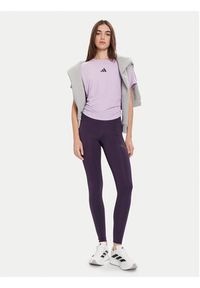 Adidas - adidas Legginsy Train Essentials Big Logo JX4758 Fioletowy Slim Fit. Kolor: fioletowy. Materiał: syntetyk #4
