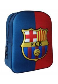 Safta - Plecak przedszkolny dla chłopca piłkarski plecaczek FC Barcelona 3D