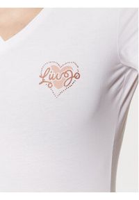 Liu Jo T-Shirt WA3422 J5923 Biały Regular Fit. Kolor: biały. Materiał: bawełna