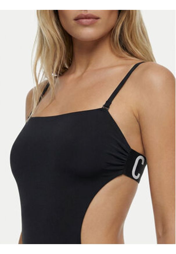 Calvin Klein Swimwear Strój kąpielowy LV00Q61200 Czarny. Kolor: czarny. Materiał: syntetyk