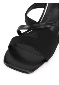 Nine West Klapki WSS21562-01 Czarny. Kolor: czarny. Materiał: materiał #4