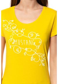 Mustang - MUSTANG T SHIRT DAMSKI Alexia C Print 1009390 9046. Wzór: nadruk #7