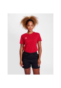 Koszulka damska Hummel Go 2.0. Kolor: czerwony, różowy, wielokolorowy. Sport: piłka nożna #1