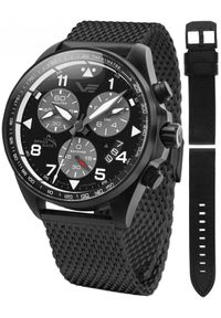 Zegarek męski Vostok Europe 6S30-325C744B czarny. Kolor: czarny #1