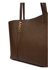 DKNY Torebka R52AKG54 Brązowy. Kolor: brązowy. Materiał: skórzane