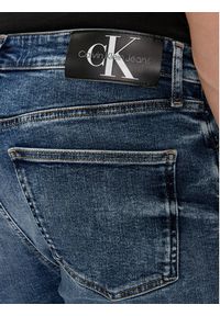 Calvin Klein Jeans Jeansy J30J324810 Niebieski Skinny Fit. Kolor: niebieski