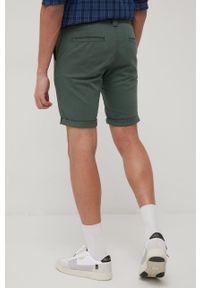 Tommy Jeans szorty SCANTON DM0DM13221.PPYY męskie kolor zielony. Kolor: zielony. Materiał: tkanina, materiał. Wzór: gładki #2