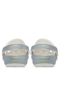 Crocs Klapki Classic Iridescent Glitter Clog 211005 Srebrny. Kolor: srebrny #5